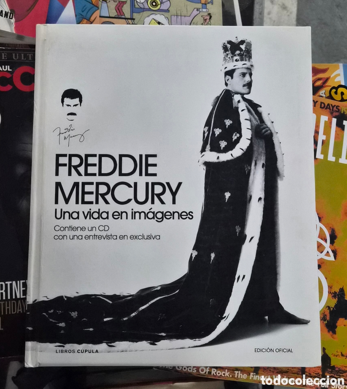 Libros: Freddie Mercury: una vida en im&aacute;genes Libros C&uacute;pula