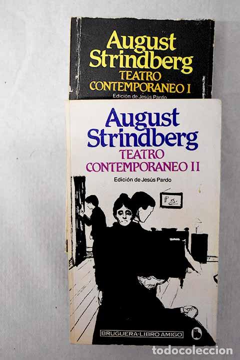 Libros: Teatro contempor&aacute;neo.- Strindberg, August