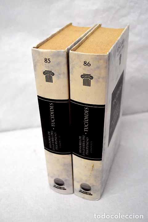 Libros: Historia de la guerra del Peloponeso.- Tuc&iacute;dides