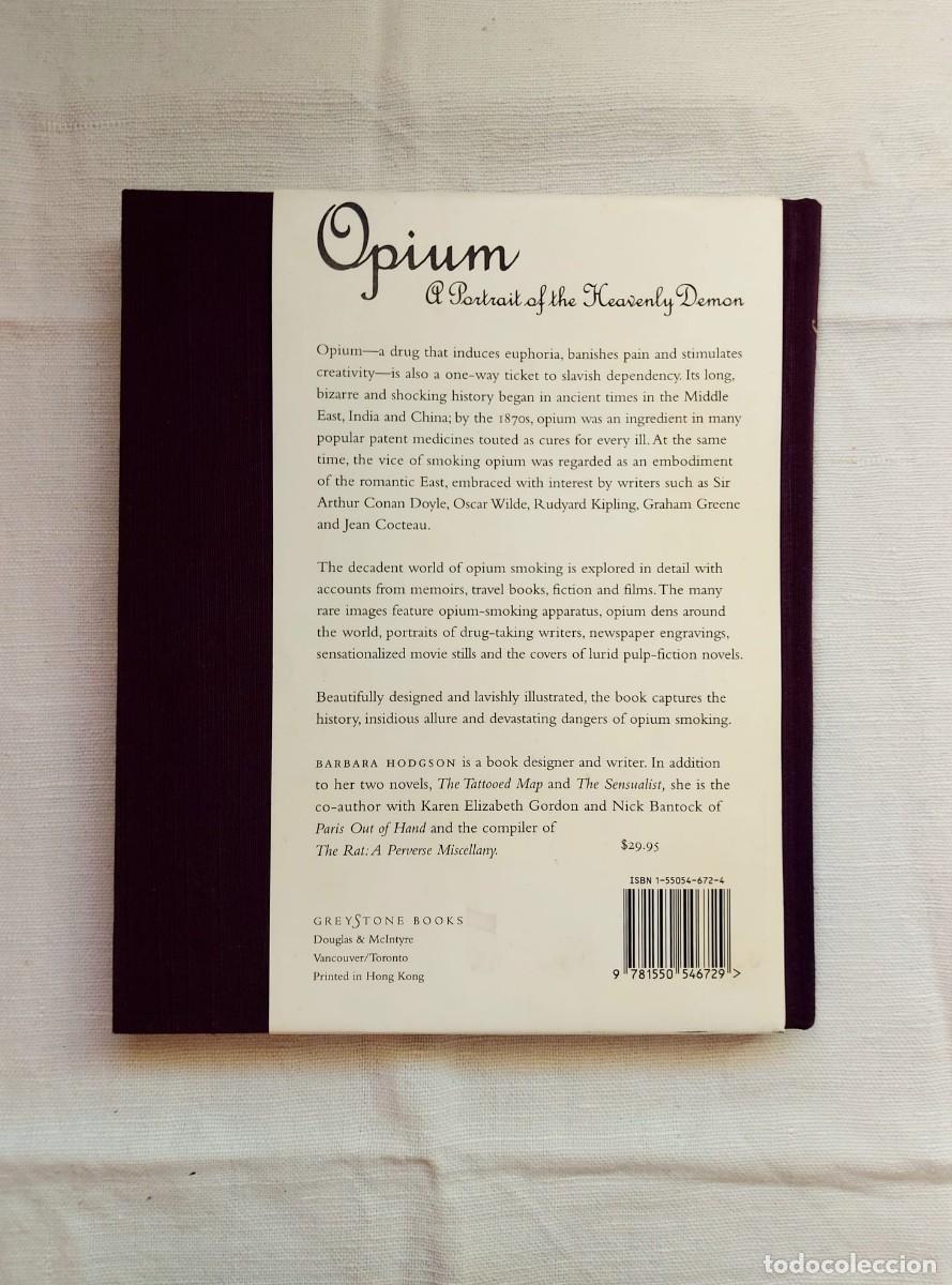 Libros: libro Opium, de B. Hodgson - Foto 2