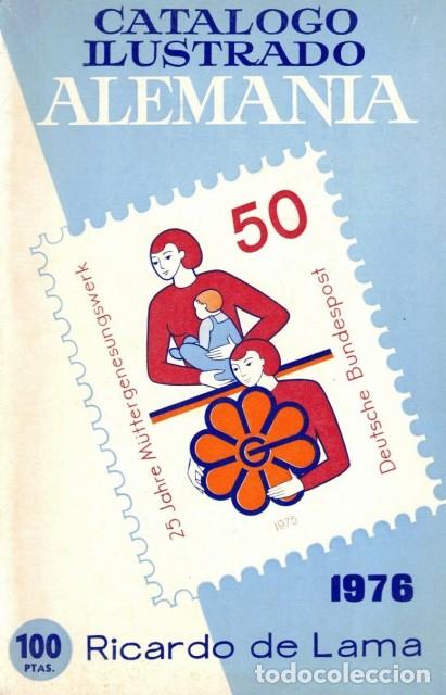 Libros: CAT&Aacute;LOGO ILUSTRADO ALEMANIA 1976 - DE LAMA, RICARDO