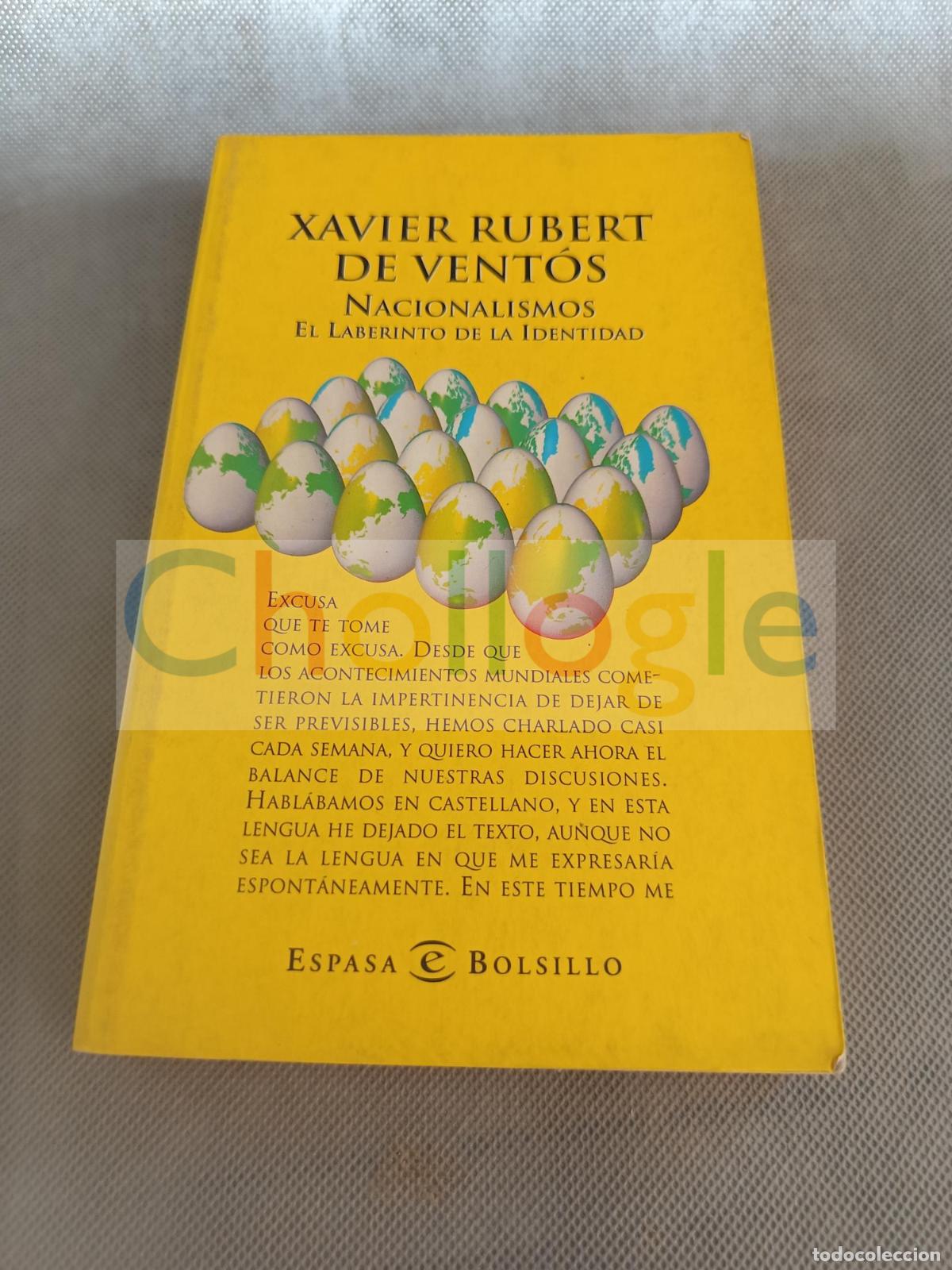 Libros: Libro Rubert de Ventos espasa Calpe 1999