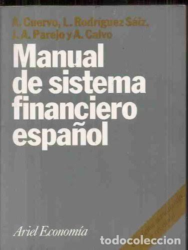 Libros: Manual de Sistema Financiero Espa&ntilde;ol