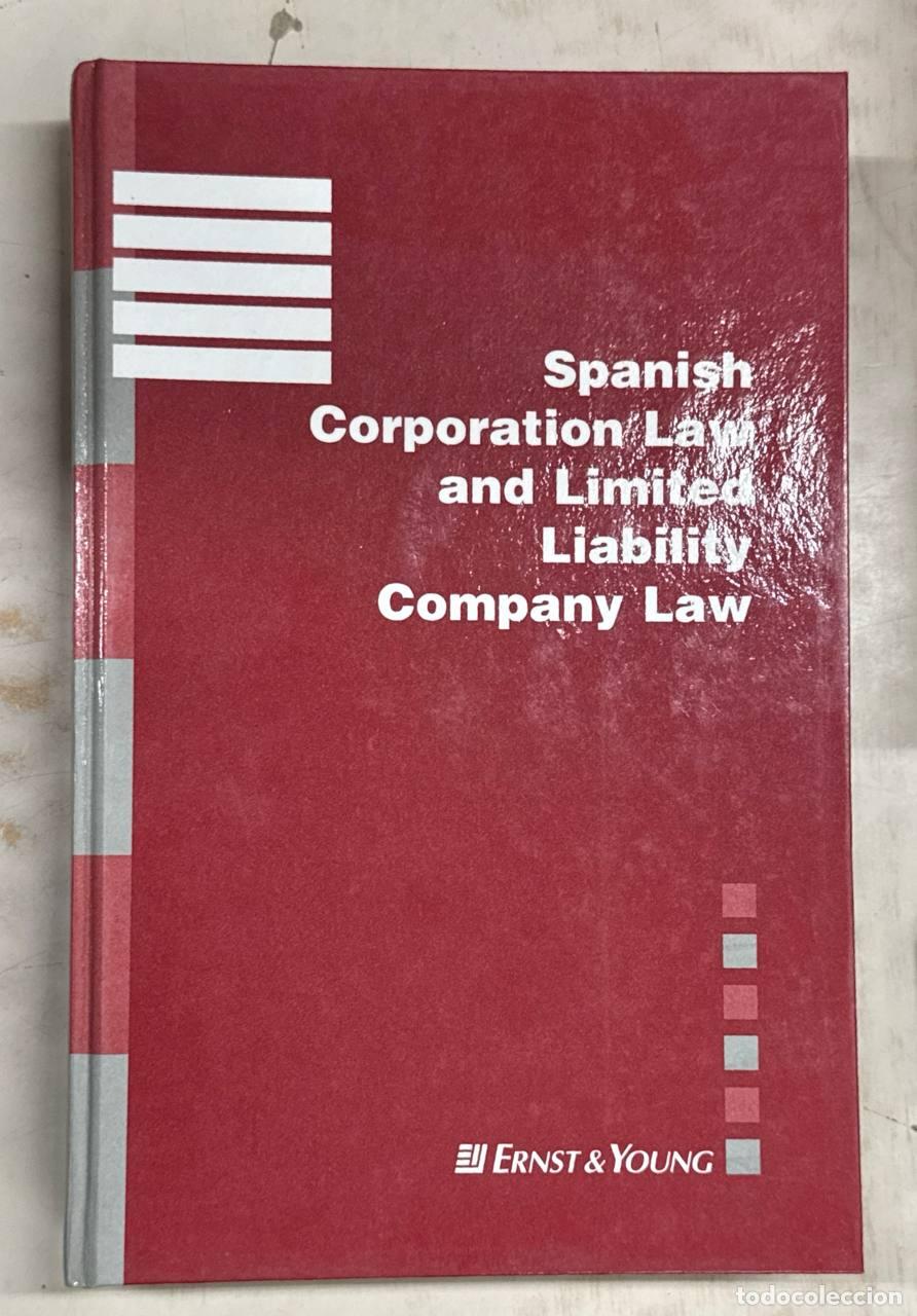 Libros: Spanish Corporation Law and Limited Liability Company Law