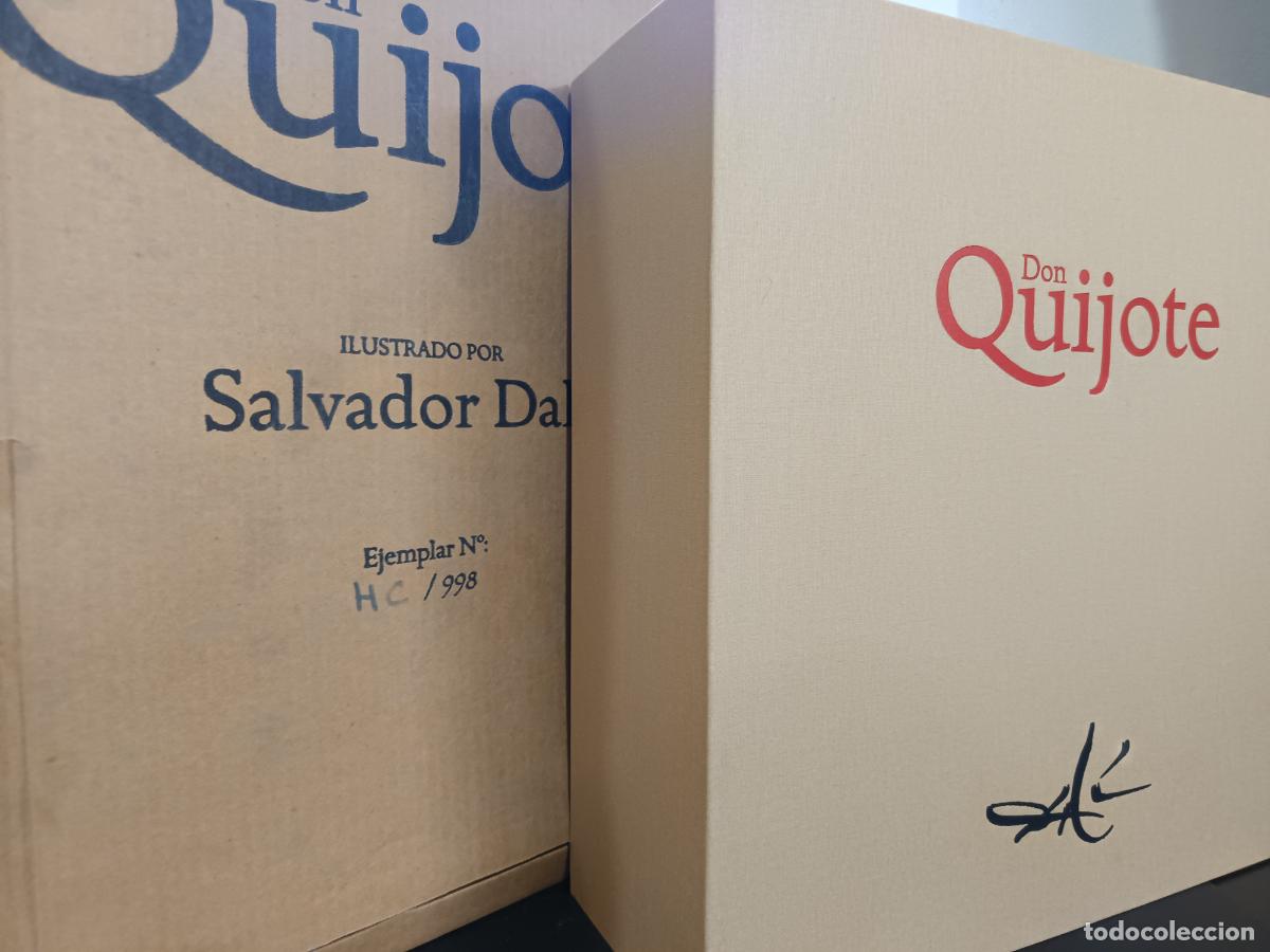 Libros: DON QUIJOTE DE LA MANCHA (ejemplar H.C.).EDITORIAL PLANETA. ILUSTRADO POR DALI.