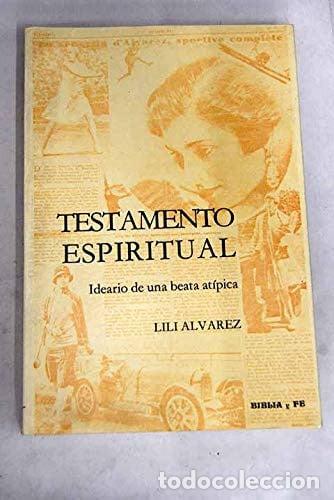 Libros: Testamento espiritual ideario de una beata at&iacute;pica