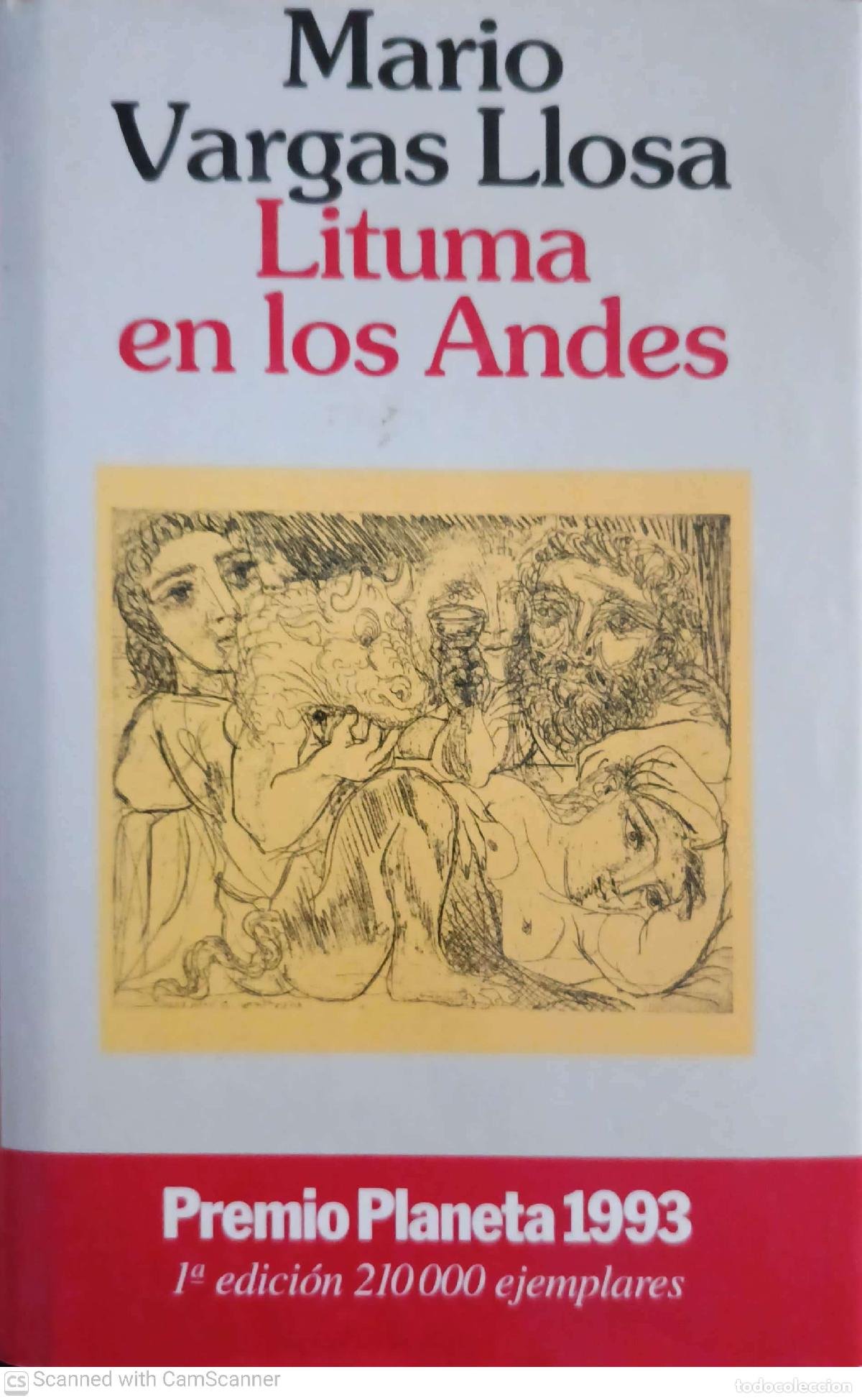 Libros: Lituma en los Andes - Mario Vargas Llosa - Foto 1