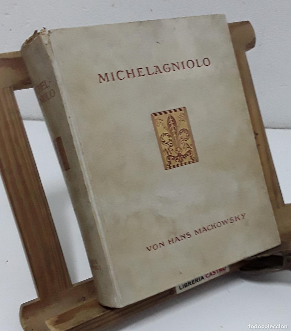 Libros: Michelagniolo, Von Hans Mackowsky - Von Hans Mackowsky