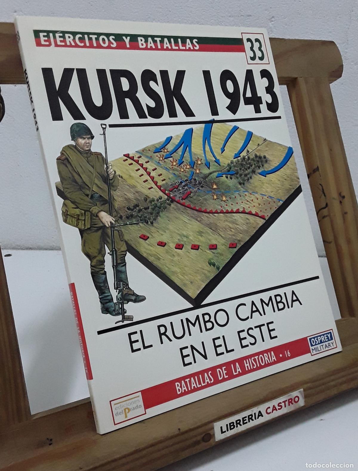 Libros: Ej&eacute;rcitos y Batallas N&ordm; 33, Batallas de la Historia N&ordm; 16. Kursk 1943 - Mark Healy.