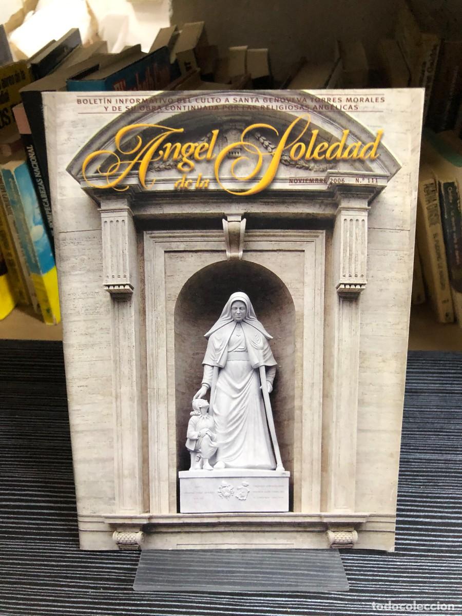 Libros: &Aacute;ngel de la Soledad (Bolet&iacute;n informativo n&ordm; 111)