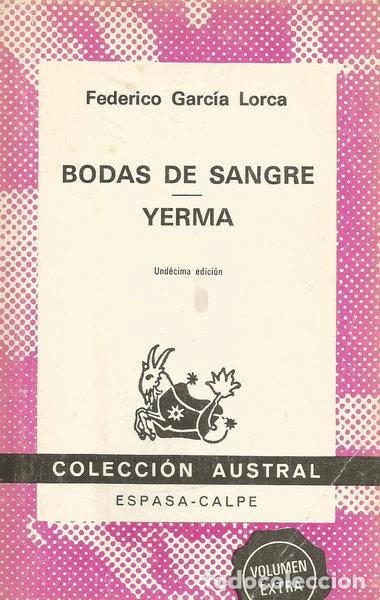 Libros: Bodas de sangre y Yerma- 9788423914906