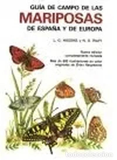 Libros: Gu&iacute;a de campo de las mariposas de Espa&ntilde;a y de Europa- 9788428203272