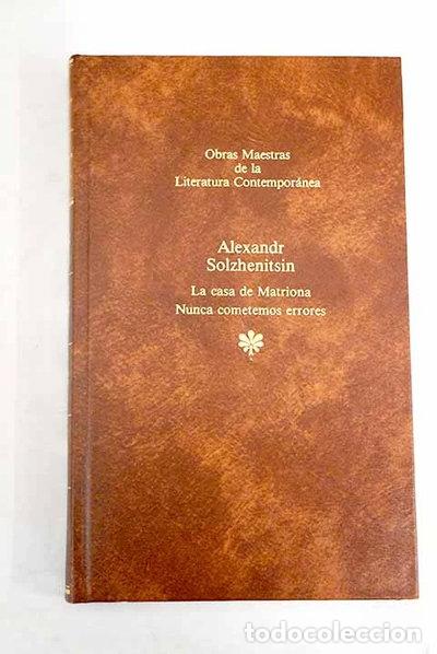 Libros: La casa de Matriona- 9788432222467