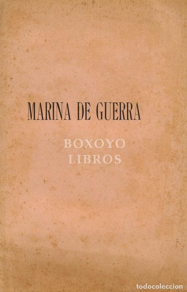 Libros: CIFUENTES, Joaqu&iacute;n de. Marina de guerra