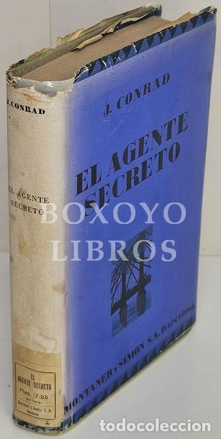 Libros: CONRAD, Joseph. El agente secreto.Traducci&oacute;n de Marco Aurelio Galindo.