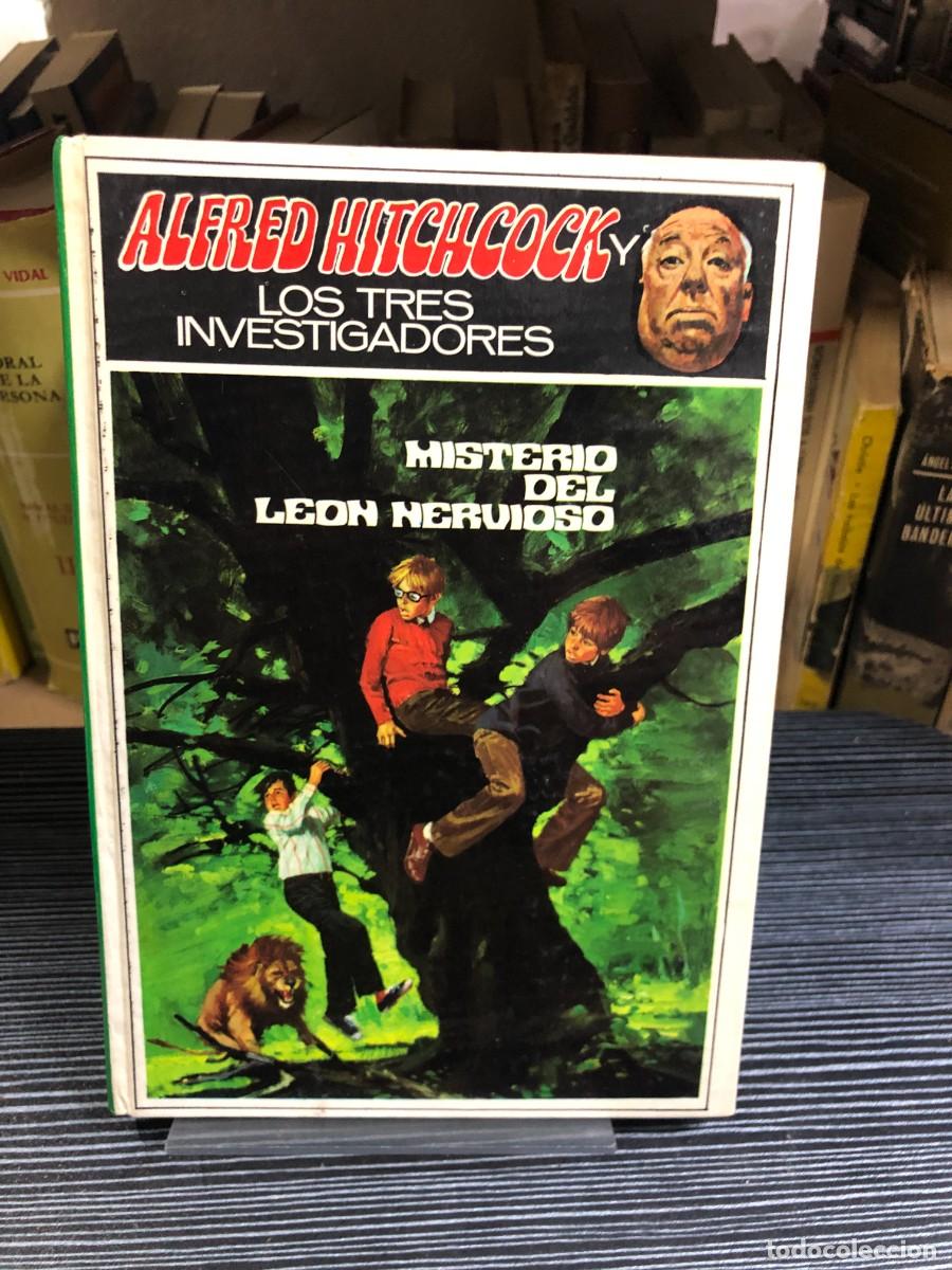 Libros: Misterio del le&oacute;n nervioso (Alfred Hitchcock y los tres investigadores)