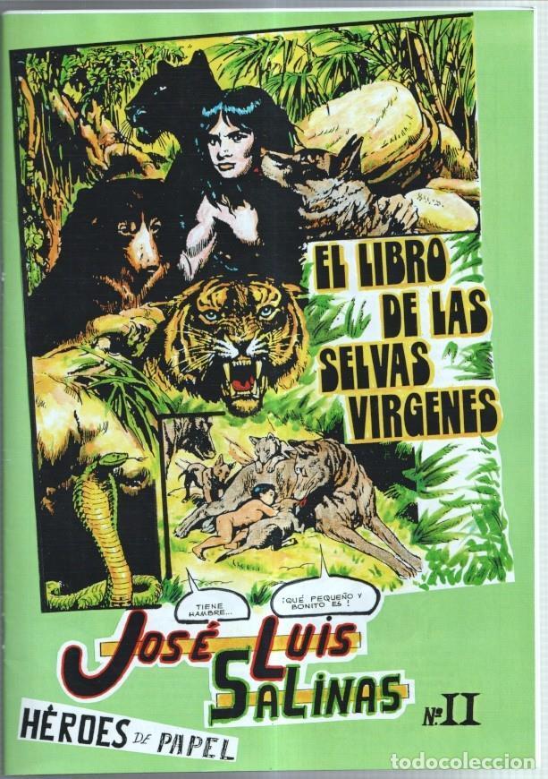 B&uuml;cher: Heroes de Papel numero 37: Jose Luis Salinas vol 2: El libro de las selvas virgenes - Varios