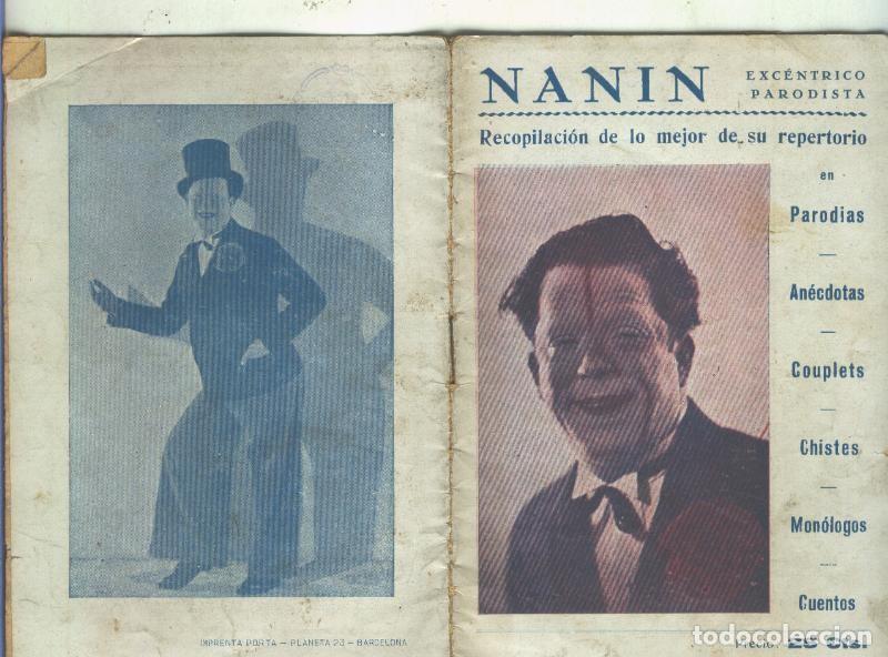Livros em segunda m&atilde;o: Nanin excentrico parodista, recopilacion de lo mejor de su repertorio - Varios