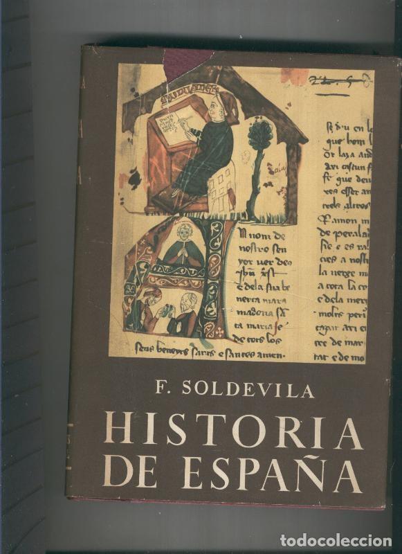 Livros em segunda m&atilde;o: Historia de Espa&ntilde;a Tomo I - F. Soldevila