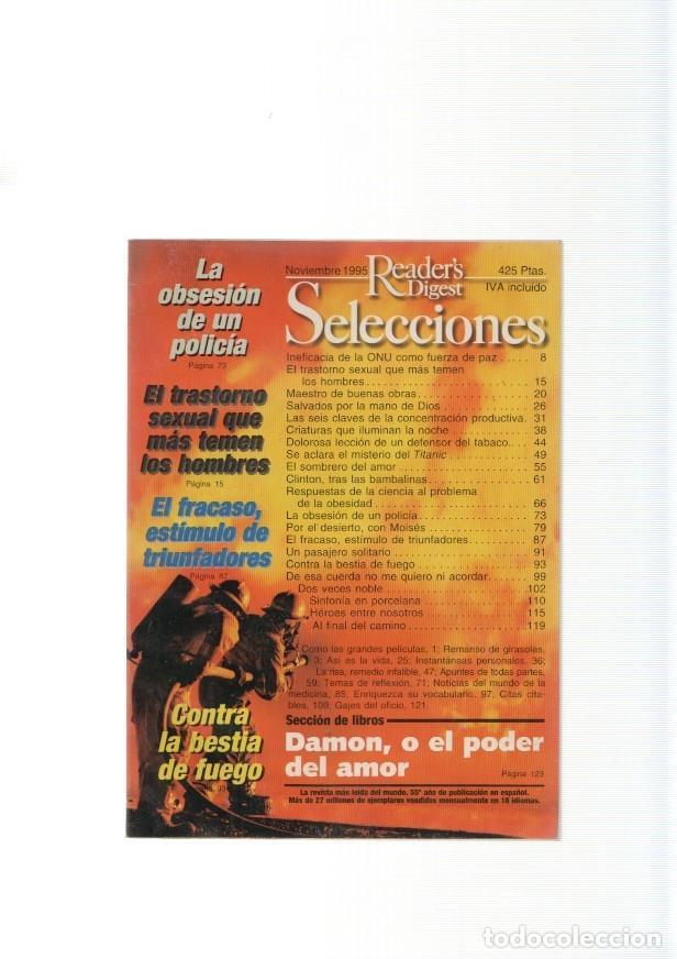 Livros em segunda m&atilde;o: Reader s Digest Selecciones, noviembre 1995: Se aclara el misterio del Titanic - varios