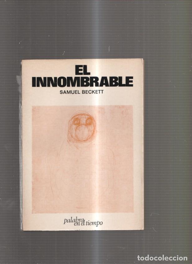 B&uuml;cher: El innombrable - Samuel Beckett