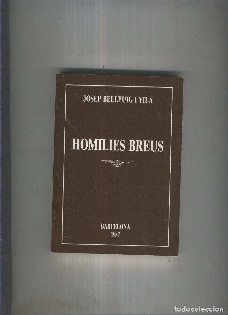 B&uuml;cher: Homilies breus - Josep Bellpuig i Vila