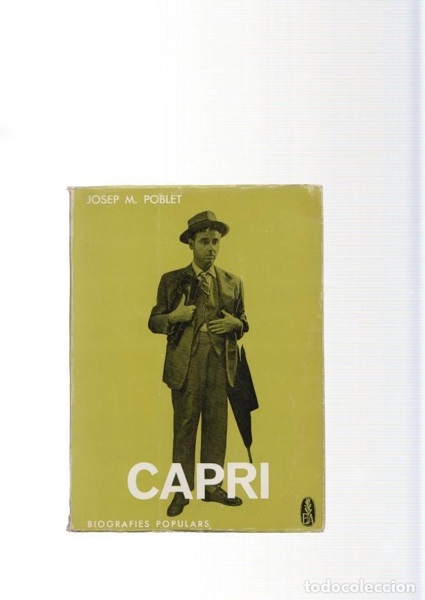 books: Biografies populars: Capri - Josep M. Poblet