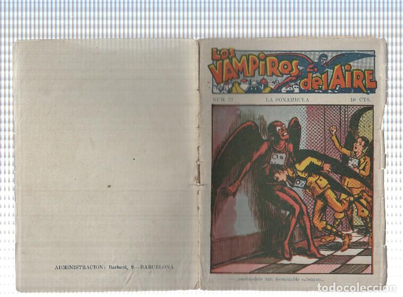 Libros: Ediciones Marco: Los vampiros del aire numero 21: La sonambula