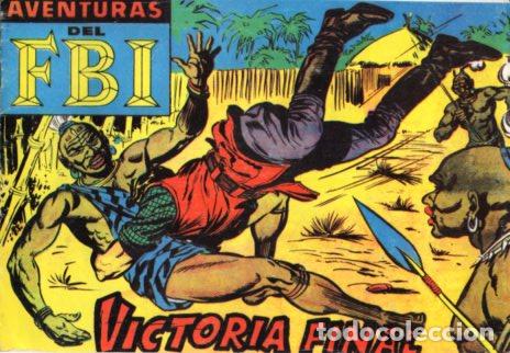 Libros: V10000: Facsimil: Aventuras del FBI numero 252. Victoria Final