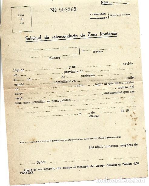 Libros: VARIOS 7318: Solicitud de Salvoconducto