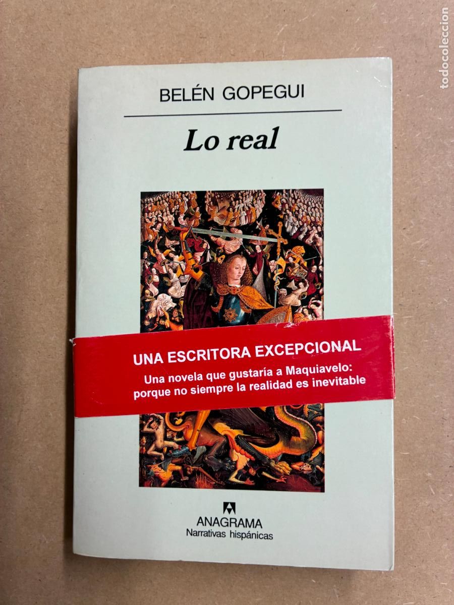 Libros: LO REAL. (DEDICADO A MANUEL LONGARES). - BEL&Eacute;N GOPEGUI.