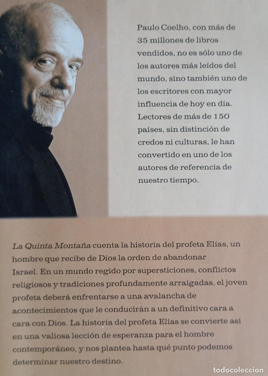 Libros: LA QUINTA MONTA&Ntilde;A - PAULO COELHO - Foto 2