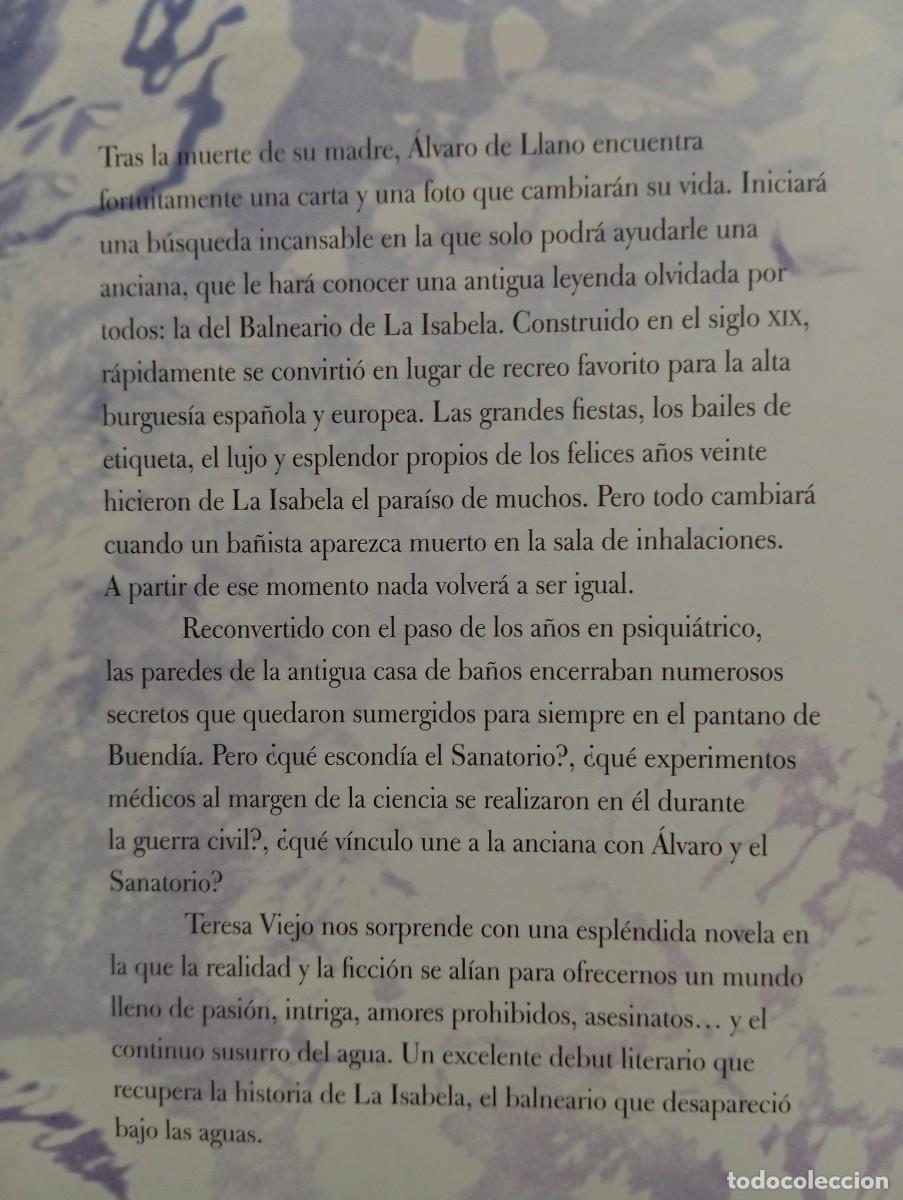 Libros: LA MEMORIA DEL AGUA - TERESA VIEJO - Foto 2