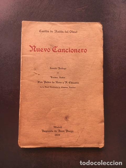Libros: Casilda de Ant&oacute;n del Olmet - Nuevo cancionero