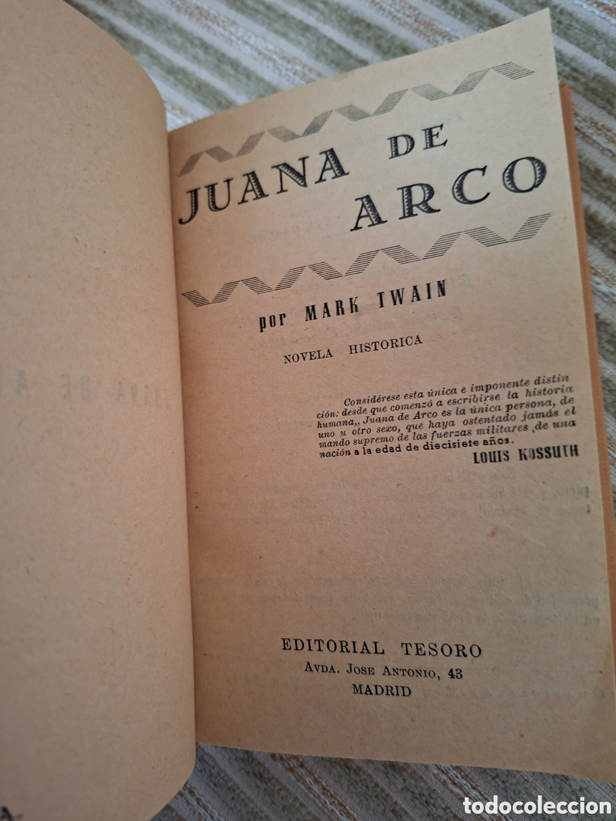 Libros: JUANA DE ARCO (M. TWAIN) - Foto 6