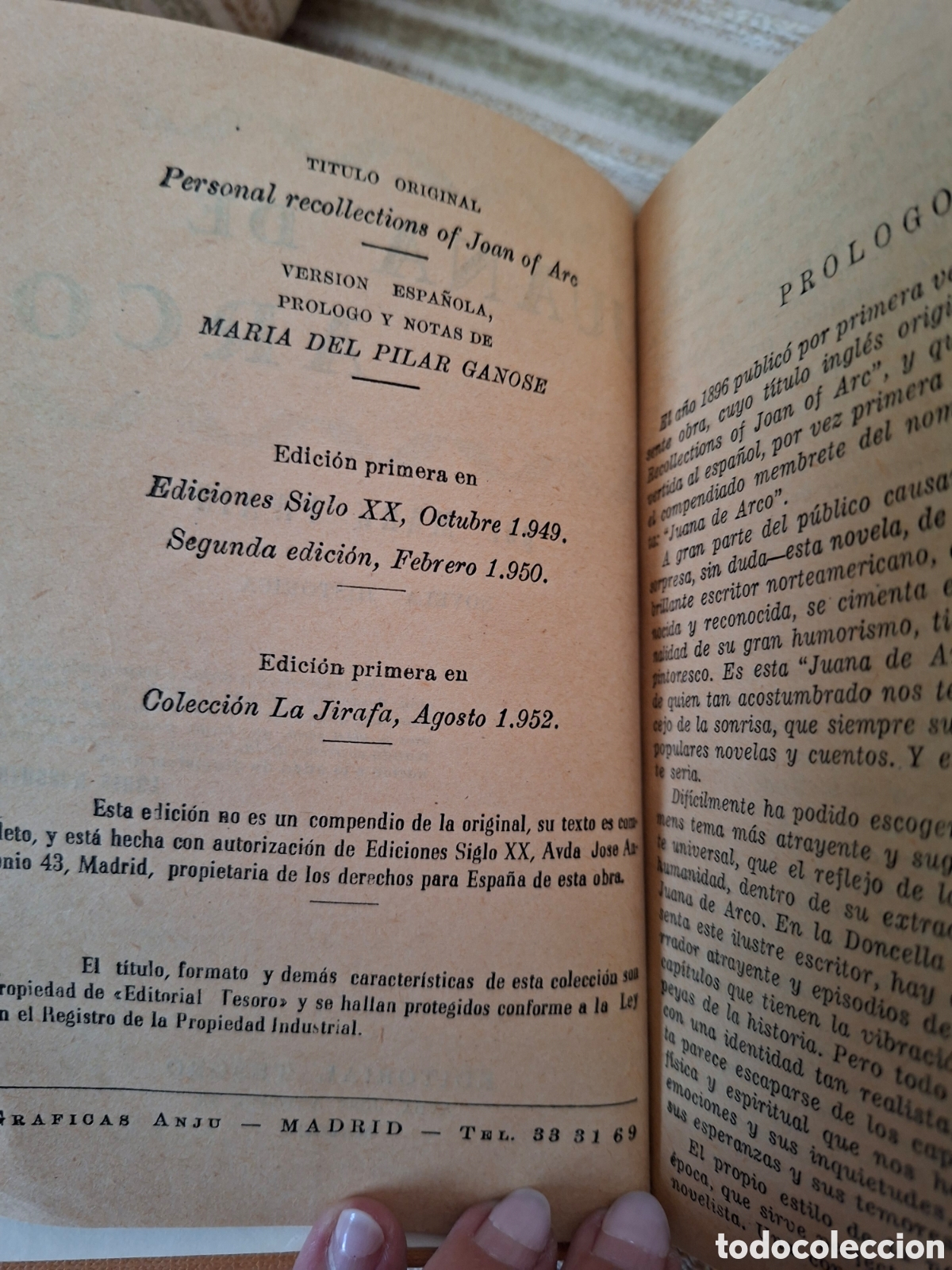 Libros: JUANA DE ARCO (M. TWAIN) - Foto 7