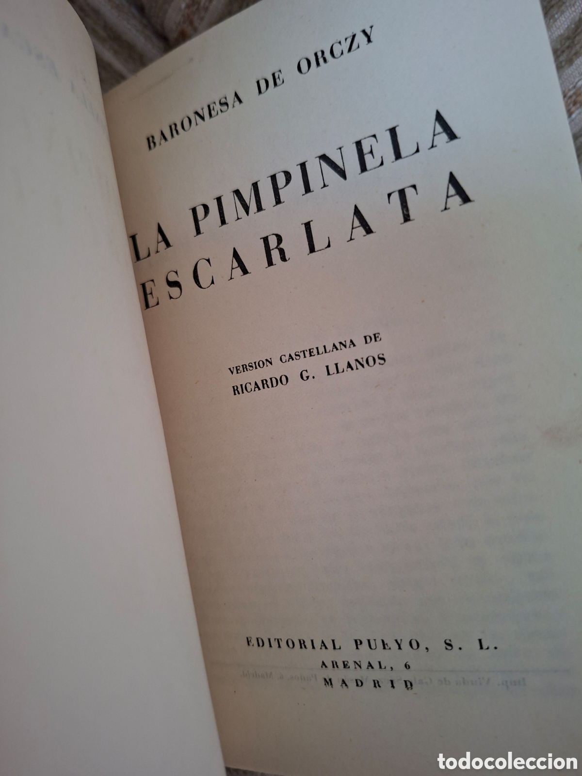 Libros: LA PINPINELA ESCARLATA - Foto 5