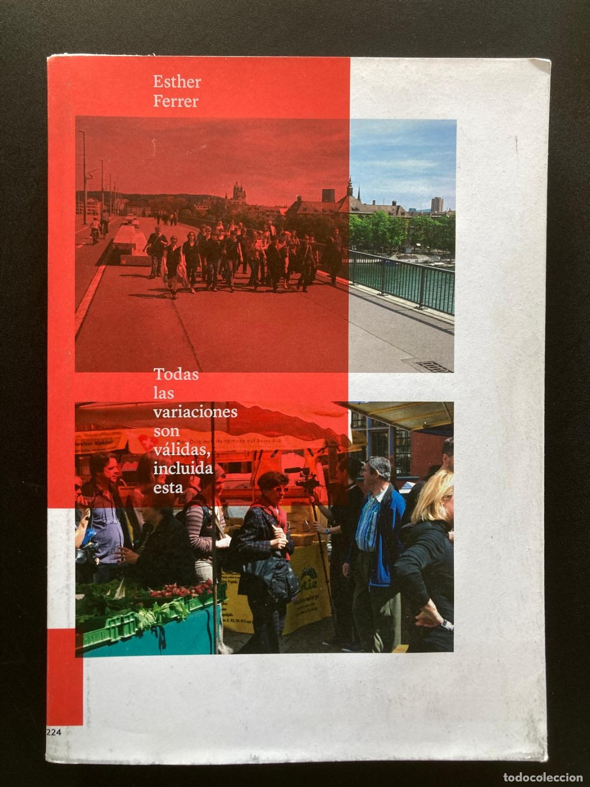 Libros: Esther Ferrer - Esther Ferrer. Todas las variaciones son v&aacute;lidas, incluida esta