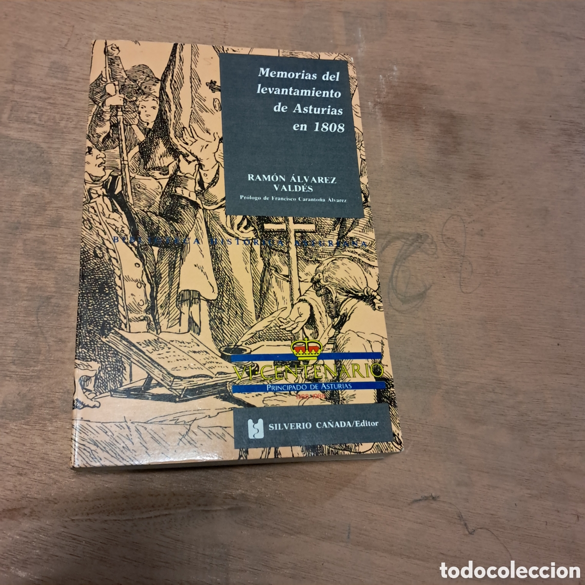Libros: Ram&oacute;n &Aacute;lvarez Valdes, Memorias del levantamiento de Asturias en 1808