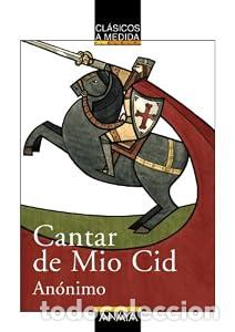 Libros: Cantar de Mio Cid - AN&Oacute;NIMO