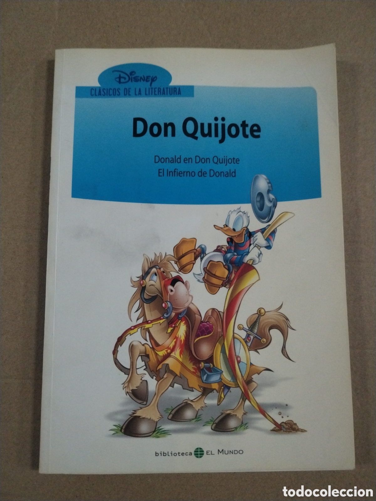 Libri di seconda mano: Clasicos de la Literatura Disney 10. Don Quijote. El Mundo