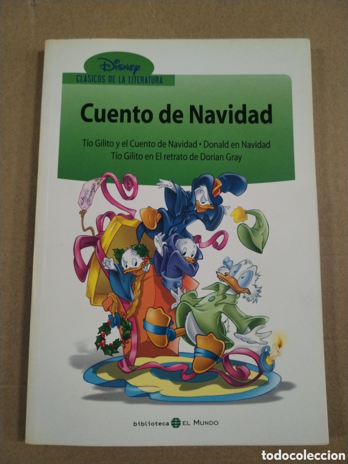 Livros em segunda m&atilde;o: Clasicos de la Literatura Disney 21. Cuento de Navidad. El Mundo