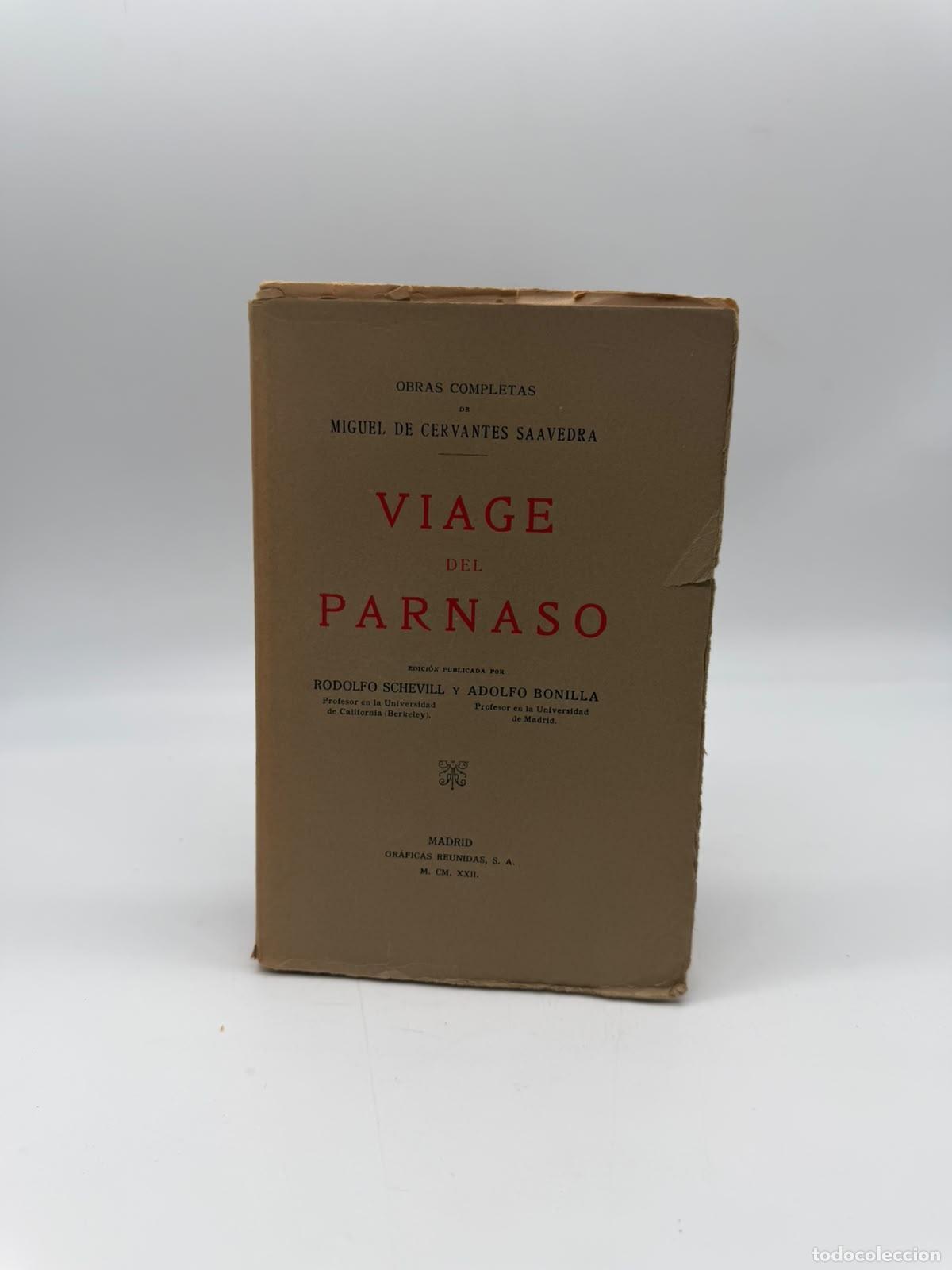 Livres: CERVANTES SAAVEDRA, Miguel de. - Viage del Parnaso.