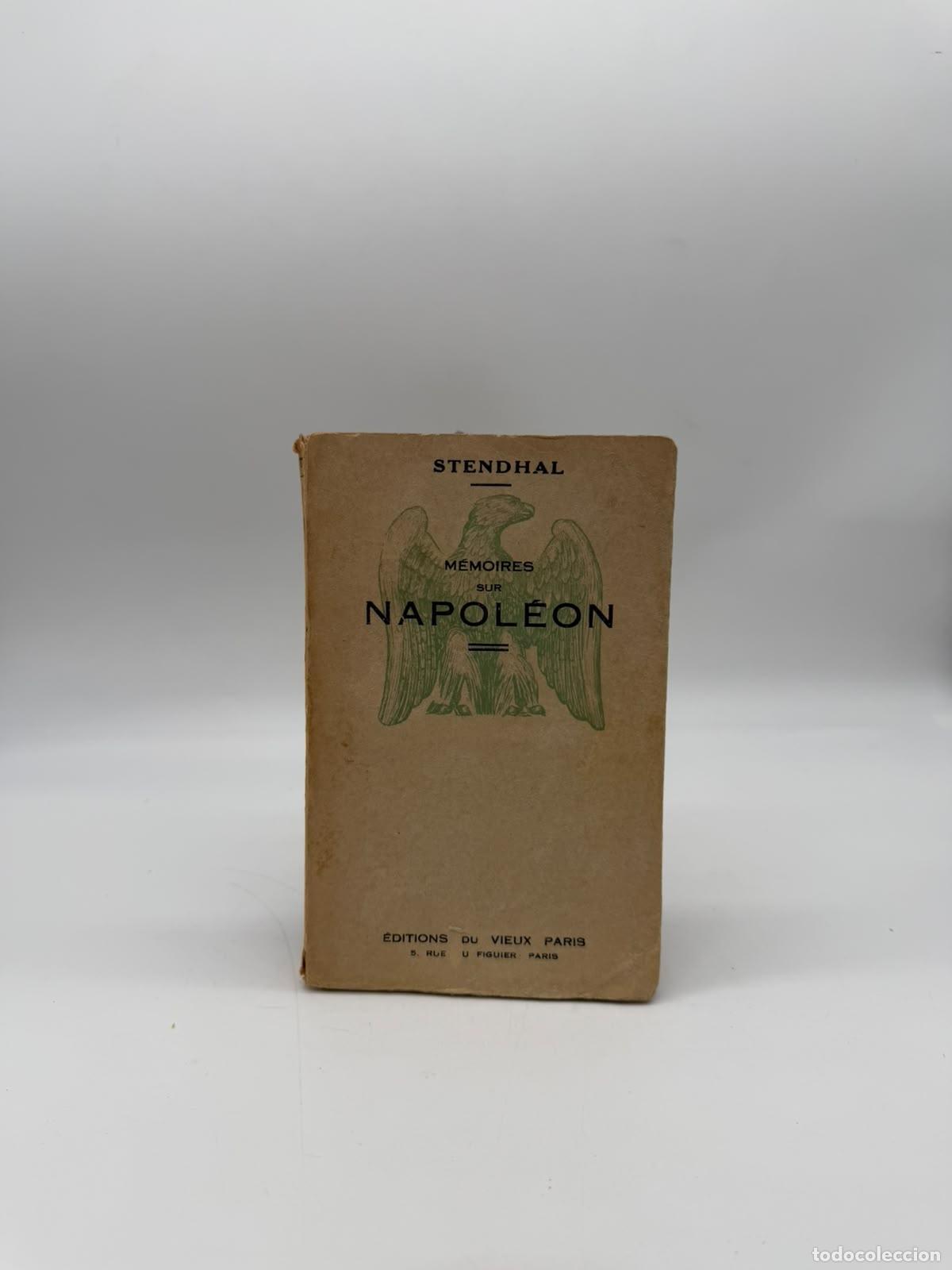 Libros: STENDHAL. - Memoires sur Napoleon.