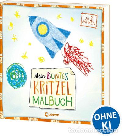 Libros: Mein buntes Kritzel-Malbuch (Rakete)- 9783743205222