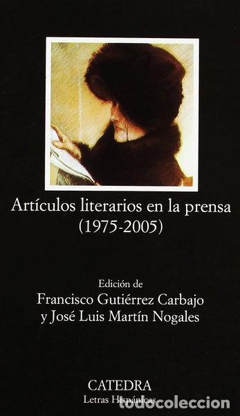 Livros em segunda m&atilde;o: Art&iacute;culos literarios en la prensa (1975-2005)- 9788437623559