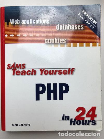 Livros em segunda m&atilde;o: Sams Teach Yourself PHP in 24 Hours- 0752063326190