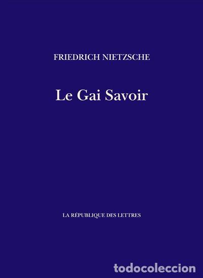 Libros: Le gai savoir- 9782824912929