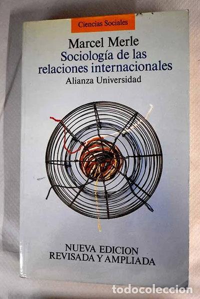 books: Sociolog&iacute;a de las relaciones internacionales- 9788420622156