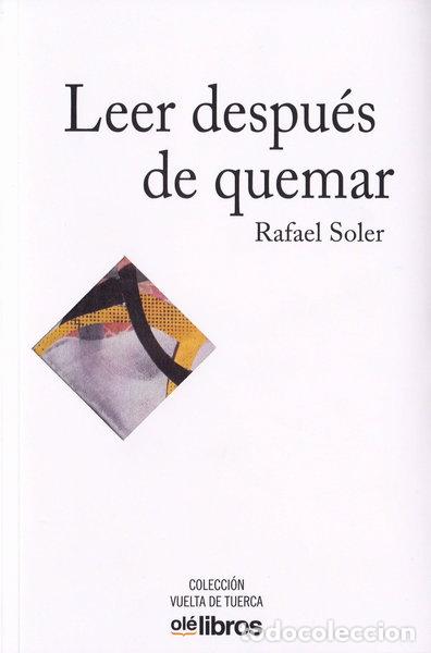 Livros em segunda m&atilde;o: Leer despu&eacute;s de quemar- 9788417737191